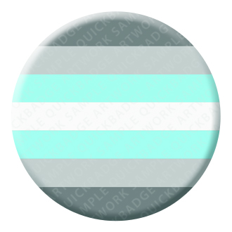Demiboy Button Pin Badge
