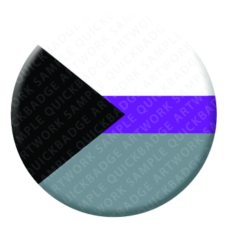 Demisexual Pride Button Pin Badge