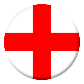 England Flag Badge