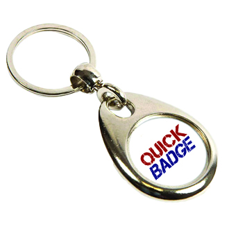 Silver Plated Keyring QBMH-25D