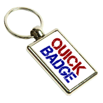 Silver Plated Keyring QBML-40D