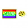 Carer Insert Lapel Pin - Rectangle 21x13mm