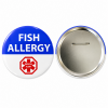 Fish Allergy Alert Badge
