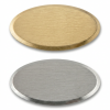 Oval Metal Name Badge 64mm x 34mm