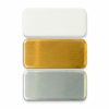 Rectangle Metal Name Badge 62mm x 25mm
